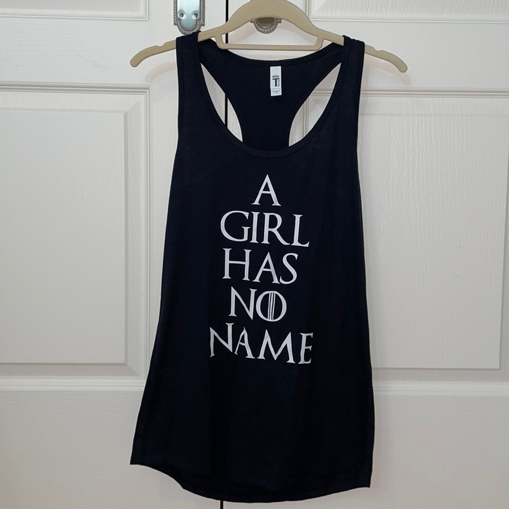 Game of Thrones “A Girl Has No Name” Racerback tank